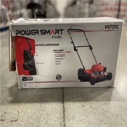 DALLAS LOCATION- PowerSmart 144CC GAS 2-in-1 21 Push Lawn Mower