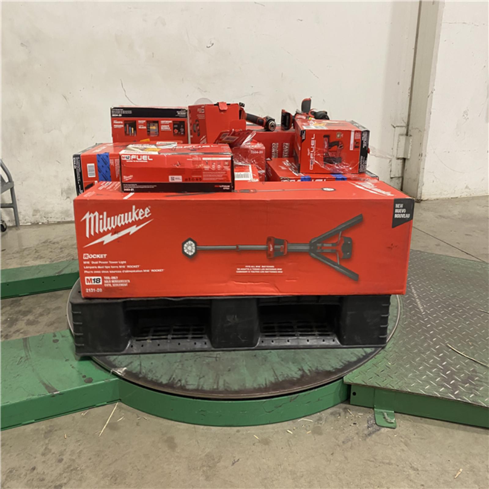 Dallas Location - As-Is MILWAUKEE Tool Pallet
