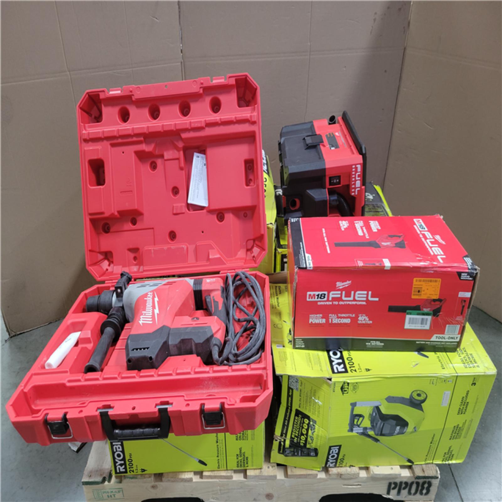 CALIFORNIA AS-IS TOOL PALLET