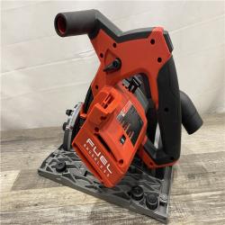 AS-IS Milwaukee FUEL 18V Lithium-Ion Cordless Brushless 6-1/2 in. Plunge Cut Track Saw (Tool-Only)