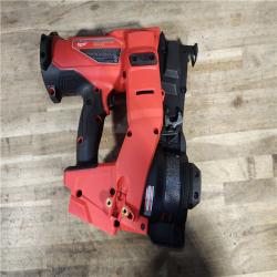 HOUSTON LOCATION - AS-IS Milwaukee M18 FUEL Coil Roofing Nailer (TOOL ONLY)