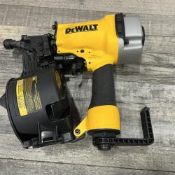 AS-IS DEWALT Pneumatic 15-Degree Coil Corded Siding Nailer