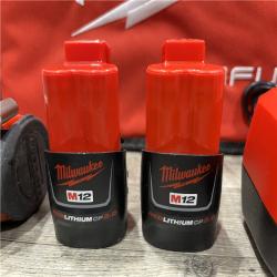 AS-IS Milwaukee 12-Volt Lithium-Ion Compact Brushless Cordless 1/4 in. Impact Driver Kit