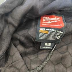 AS-IS- Women's Medium M12 12-Volt Lithium-Ion Cordless Gray Heated Jacket Hoodie Kit