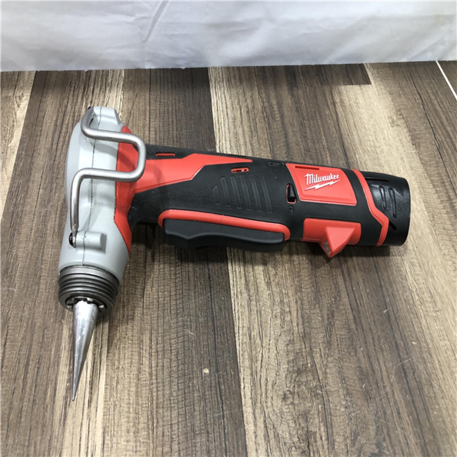 AS-IS Milwaukee  Cordless PEX Expansion Tool Kit with 1 in. Plastic Tubing Cutter