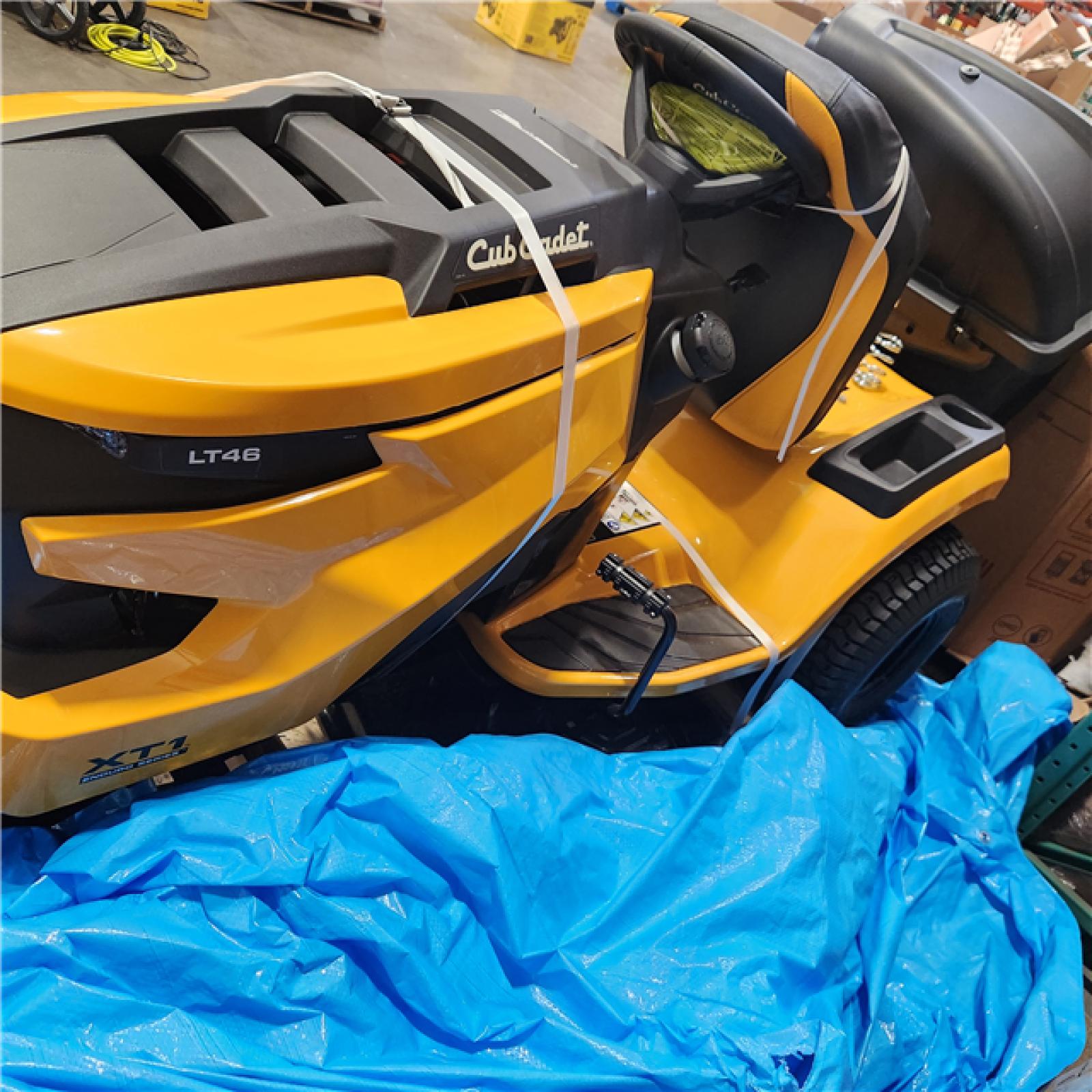 Dallas Location - As-Is Cub Cadet XT1 LT 46 in. 22 HP Gas Riding Lawn Tractor With Bagger