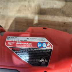 Houston Location AS-IS Milwaukee FUEL 18-Volt Lithium-Ion Brushless Cordless Gen II 18-Gauge Brad Nailer (Tool-Only)