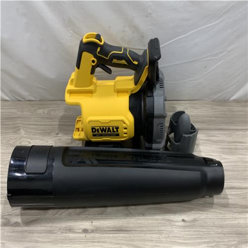 AS-IS DEWALT 20V MAX 125 MPH 450 CFM Brushless Cordless Handheld Leaf Blower with Concentrator Nozzle (Tool Only)