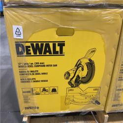 NEW-  DeWalt 15 Amp Corded 12 in. Compound Double Bevel Miter Saw