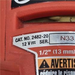 AS-IS Milwaukee M12 FUEL 1/2 x 18 Bandfile (Tool-Only)