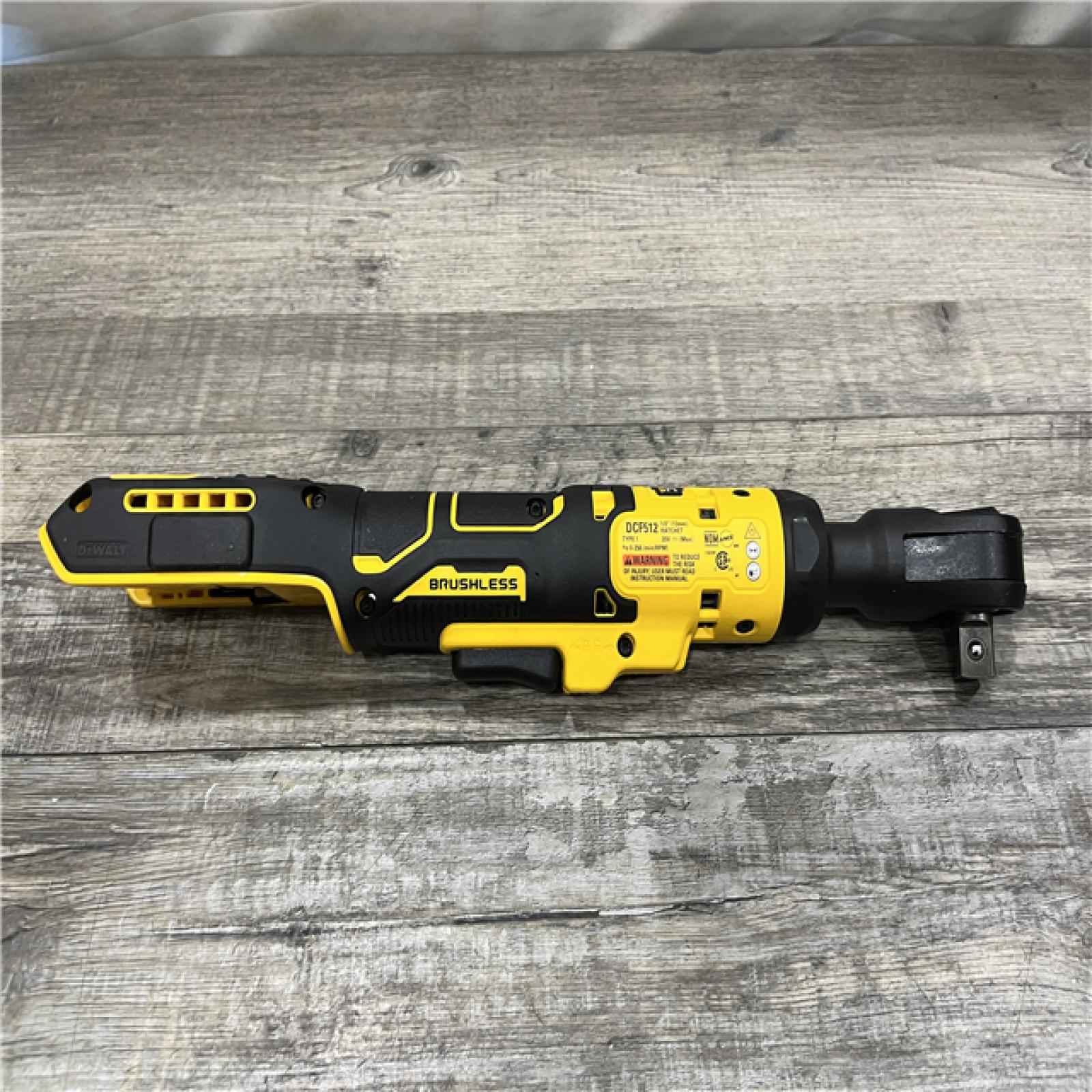 AS-IS DEWALT ATOMIC 20V MAX Cordless 1/2 in. Ratchet (Tool Only)
