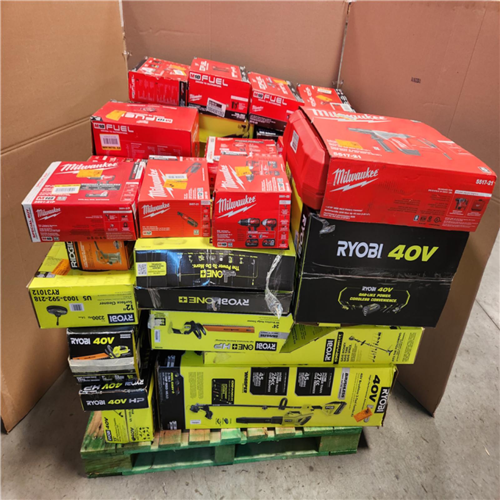 California AS-IS TOOL PALLET