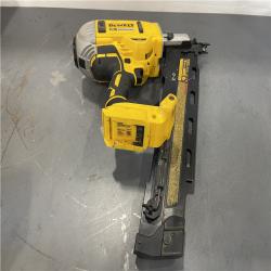 AS-IS - DeWalt 20V MAX XR Lithium-Ion Electric Cordless Brushless 2-Speed 21° Plastic Collated Framing Nailer (Tool Only)
