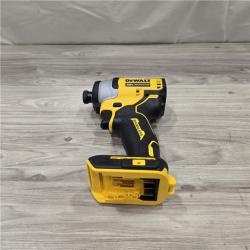 AS-IS DeWALT ATOMIC 20V MAX Cordless Compact Impact Driver Kit