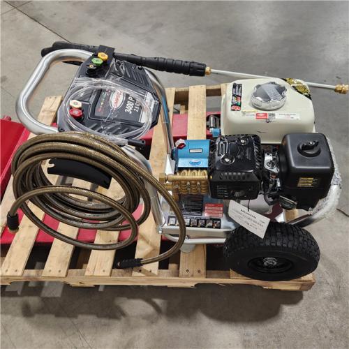Dallas Location - As-Is  SIMPSON 3400 PSI 2.5 GPM Cold Water Gas Pressure Washer