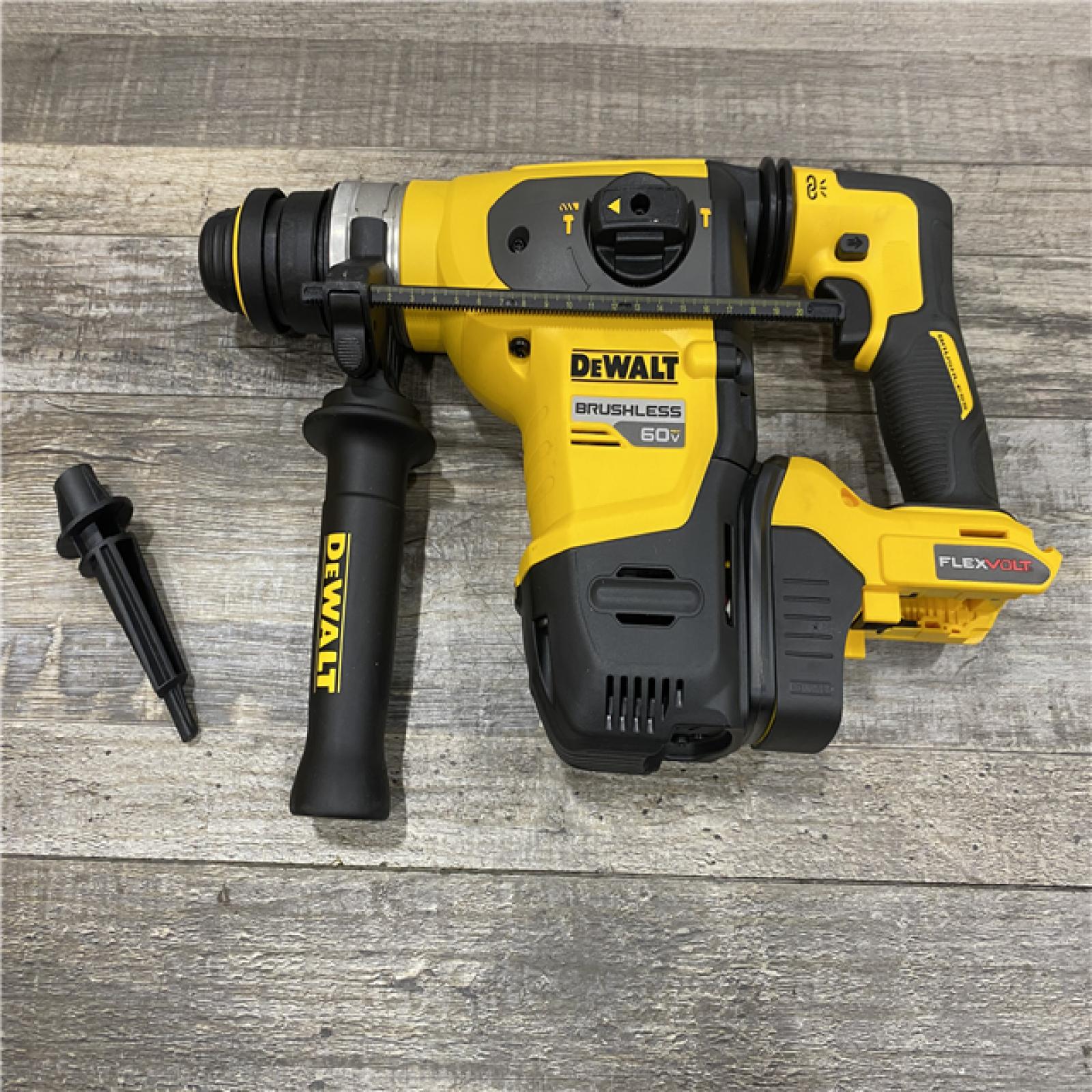 AS-IS DEWALT FLEXVOLT 60V MAX Cordless 1-1/4 in. SDS Plus Rotary Hammer (Tool Only)