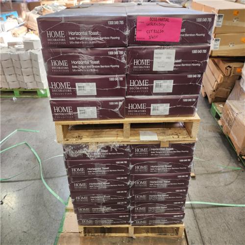 Phoenix Location NEW  Home Decorators Collection Horizontal Toast 5/8 in. T x 5 in. W x 38.59 in. L Solid Bamboo Flooring(482 sqft /20 case)