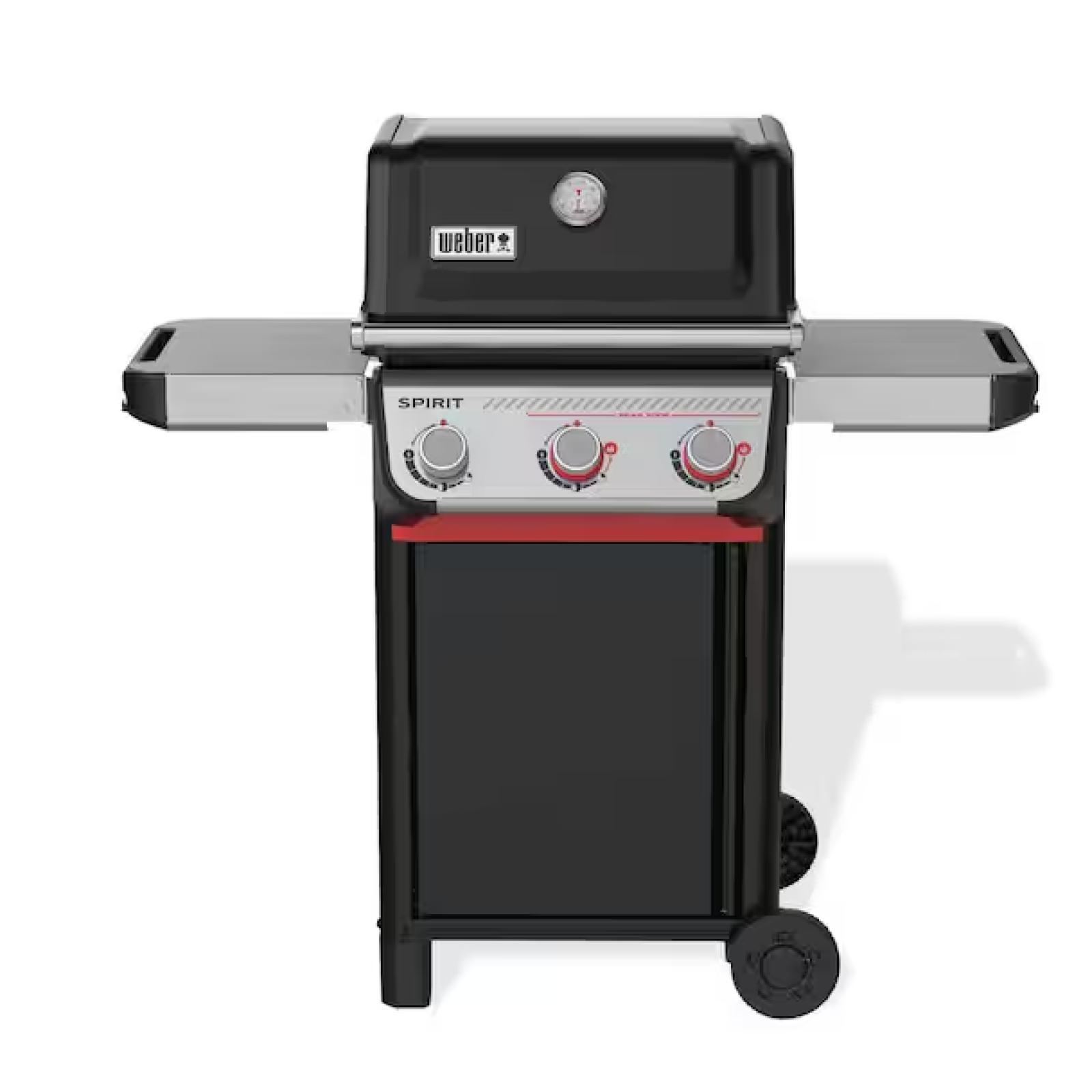 DALLAS LOCATION - Weber Spirit E-325 3-Burner Liquid Propane Gas Grill in Black with Sear Zone