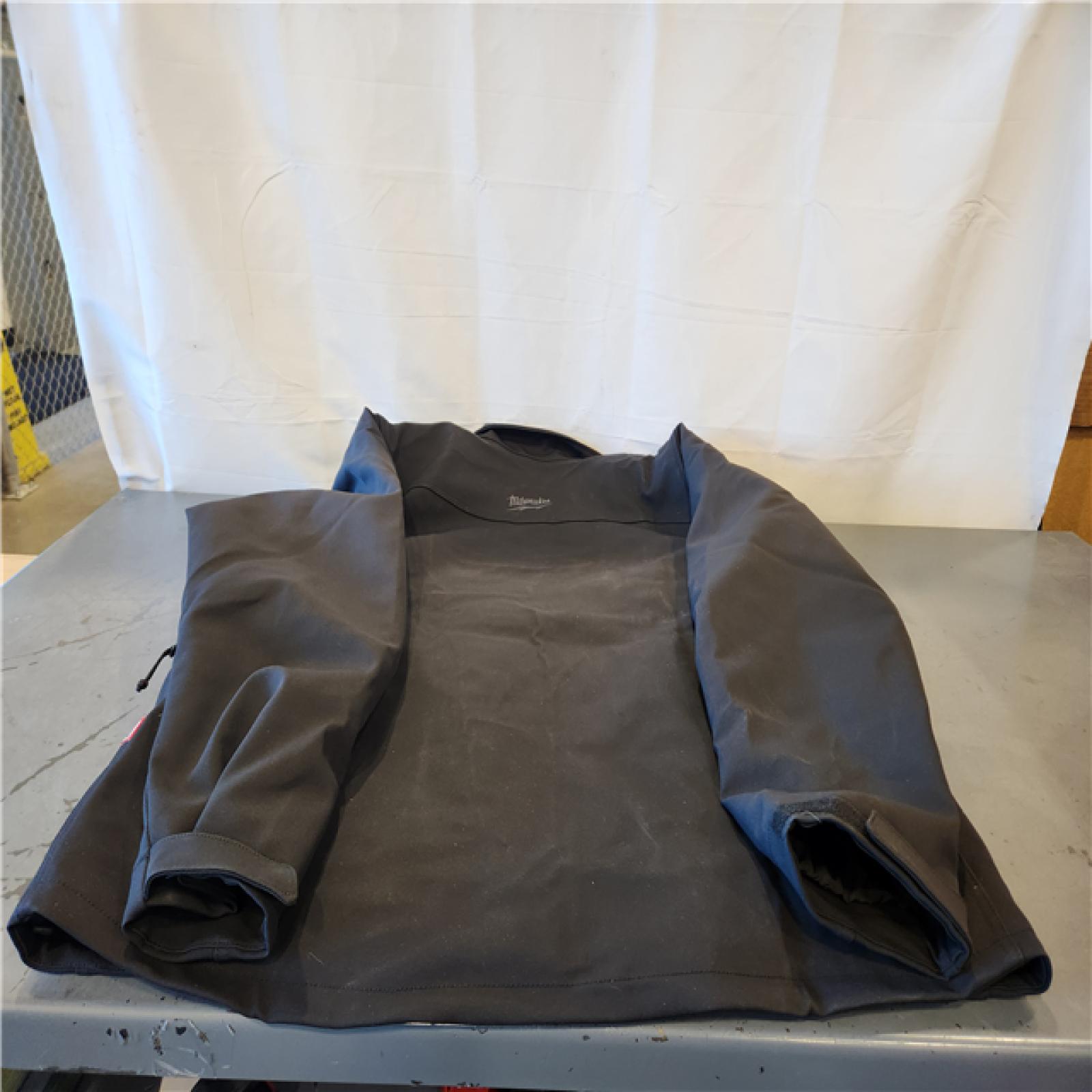 AS-IS- Heated Jacket Men's Polyester Black 2XL