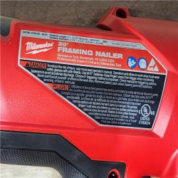HOUSTON LOCATION - AS-IS Milwaukee FUEL 3-1/2 in. 18-Volt 30-Degree Lithium-Ion Brushless Cordless Framing Nailer (Tool-Only)