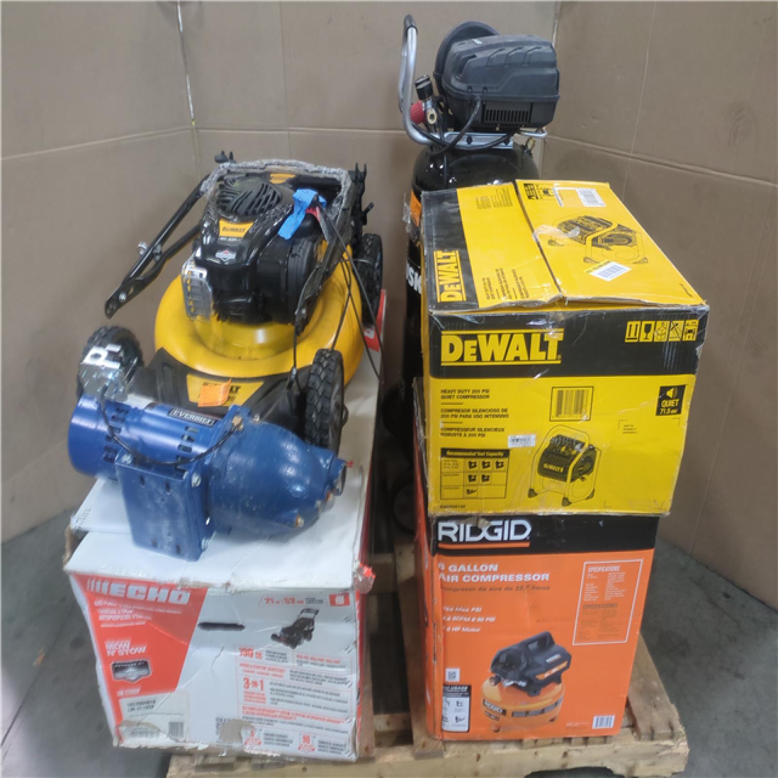 California AS-IS OUTDOOR POWER EQUIPMENT