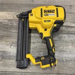AS-IS DEWALT 20V MAX XR Lithium-Ion Electric Cordless 18-Gauge Brad Nailer (Tool Only)