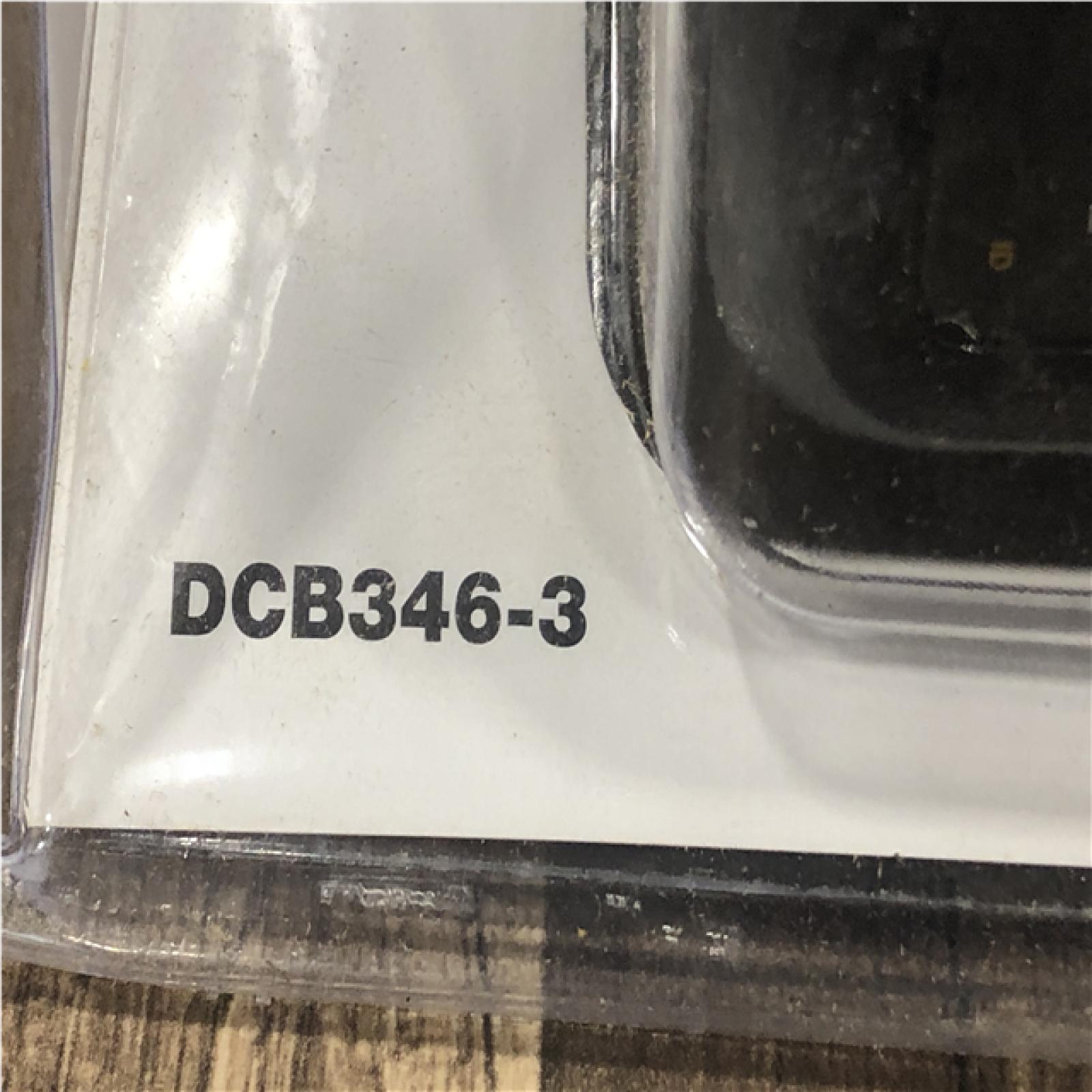 AS-IS DEWALT 20V MAX Battery Lithium Ion 3 Pack - DCB346-3