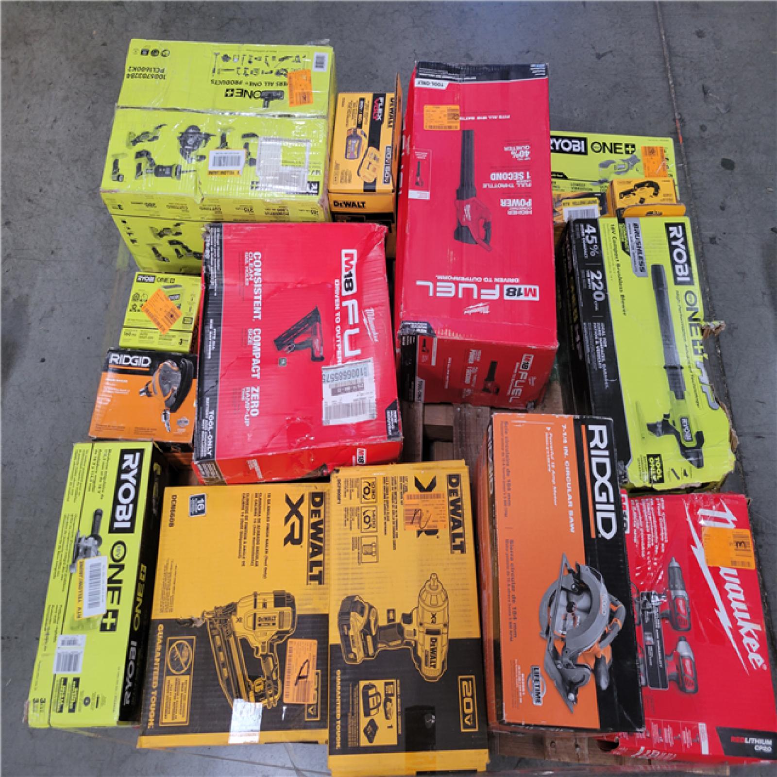 CALIFORNIA AS-IS TOOL PALLET