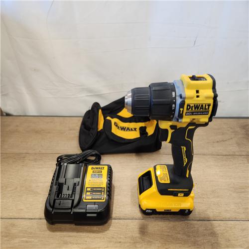 AS-IS- DEWALT ATOMIC 20V Cordless 1/2 in. Compact Hammer Drill Kit