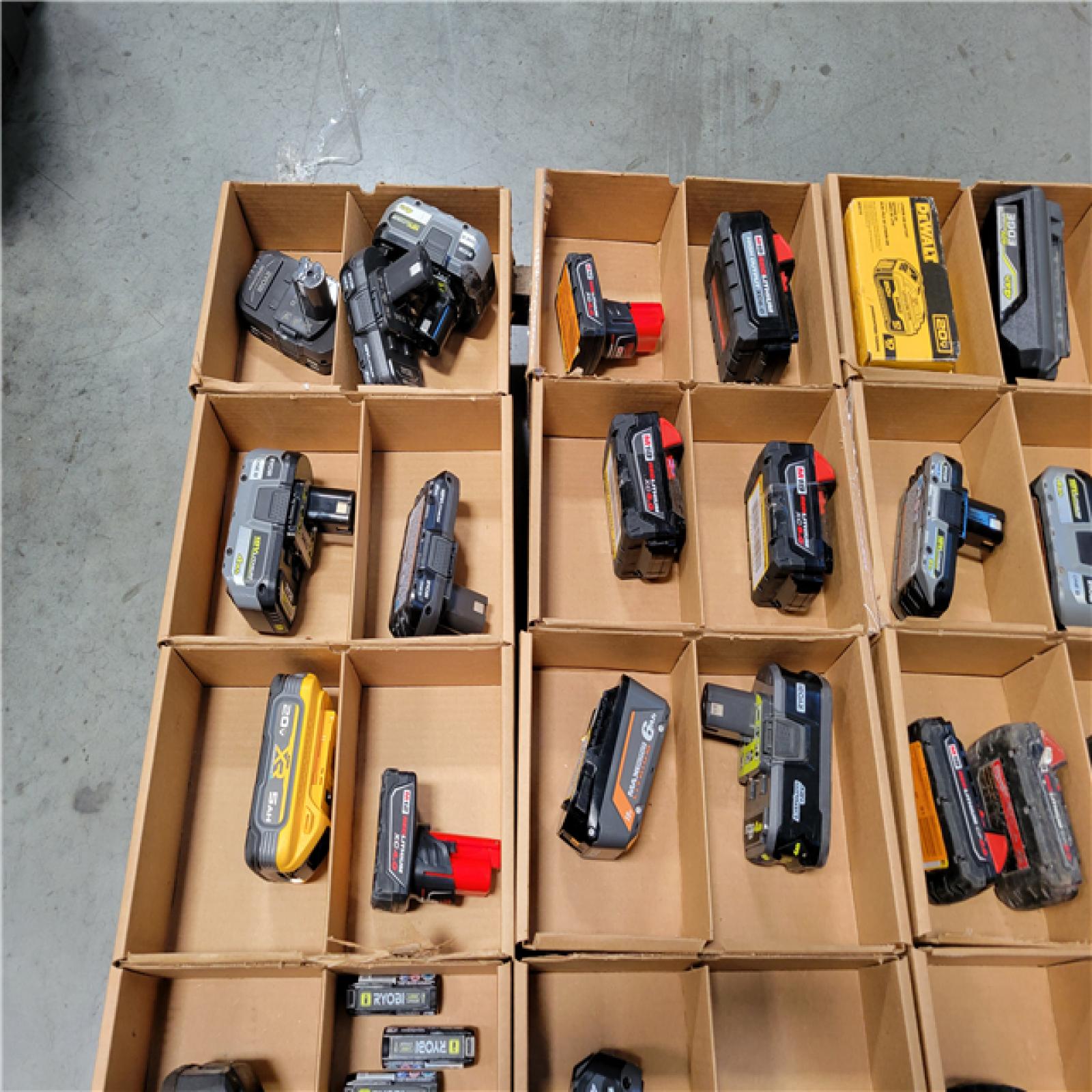 CALIFORNIA AS-IS BATTERY PALLET