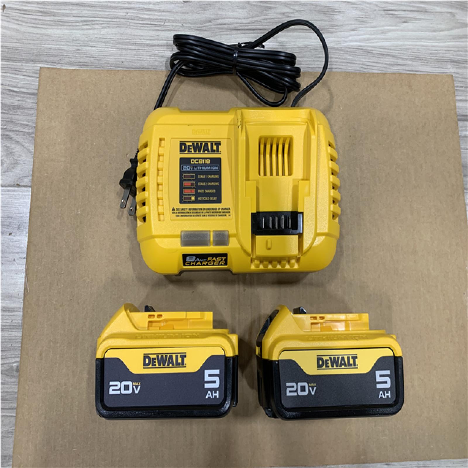 LIKE NEW! DEWALT 20V Lithium-Ion Cordless 5-Tool Combo Kit