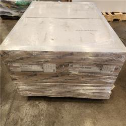 Phoenix USG Ceilings 2 ft. x 4 ft. Fifth Avenue White Square Edge Lay-In Ceiling Tile  Case of 10 (80 sq. ft.)