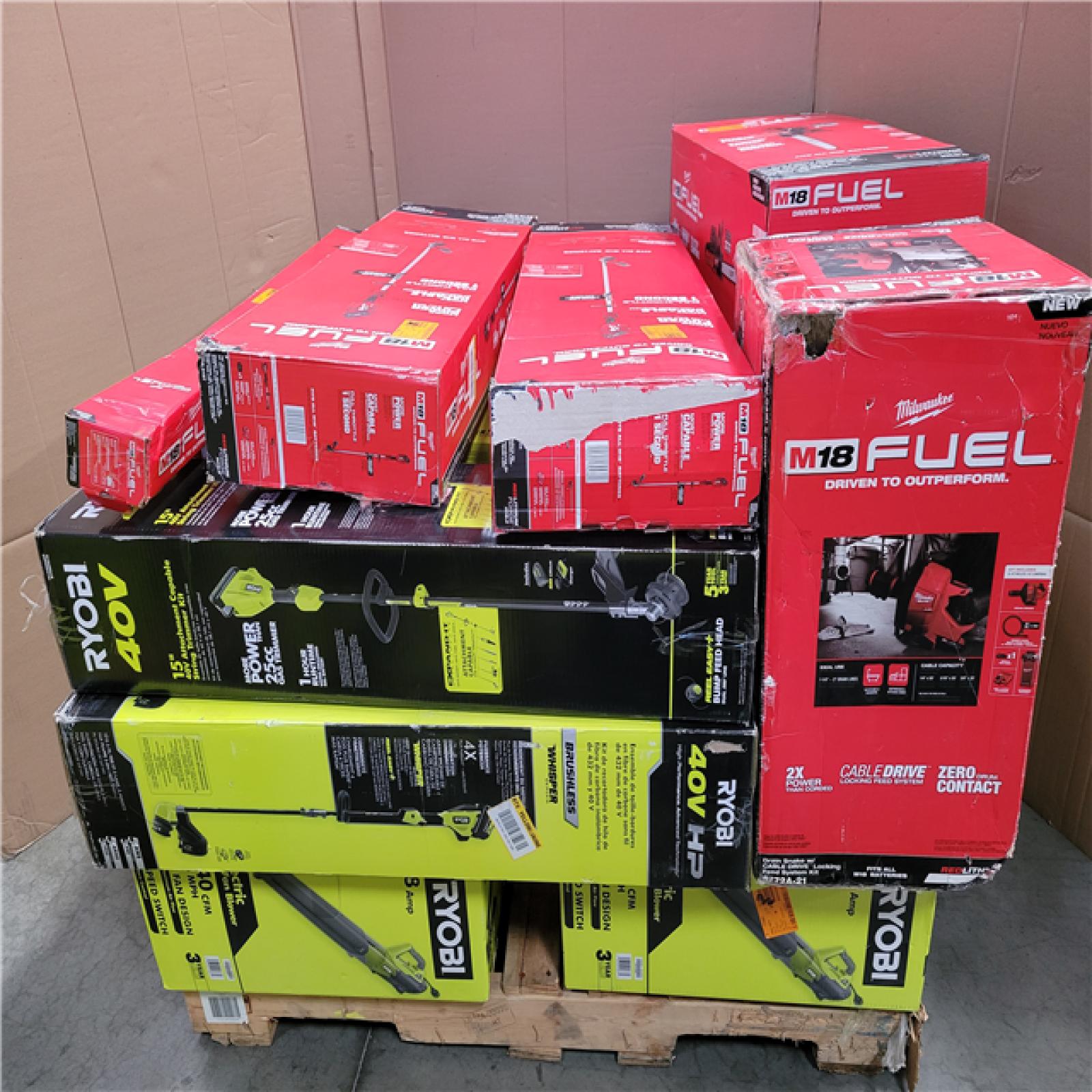 CALIFORNIA AS-IS TOOL PALLET