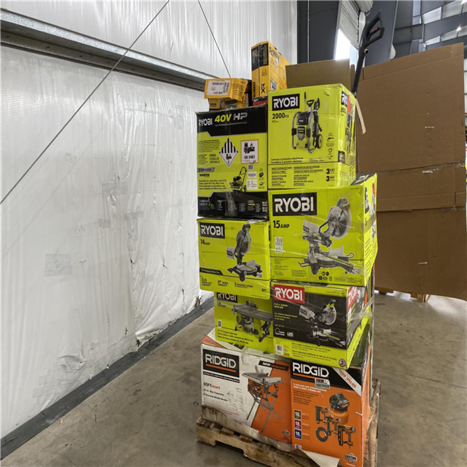 Houston Location AS IS - Tool Pallet