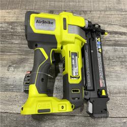 AS-IS RYOBI ONE+ 18V 18-Gauge Cordless AirStrike Brad Nailer (Tool Only)