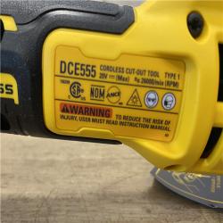 AS-IS DEWALT XR 20V Lithium-Ion Cordless Rotary Drywall Cut-Out Tool (Tool Only)