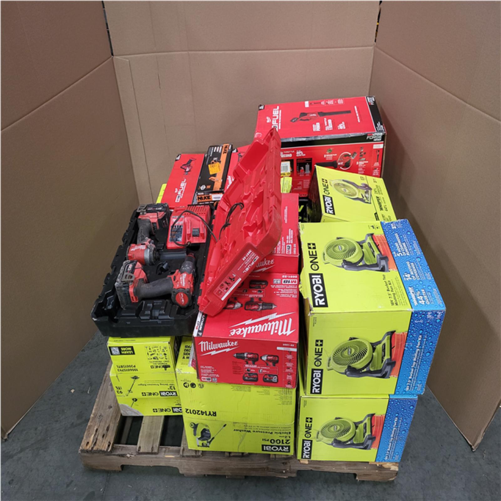CALIFORNIA AS-IS TOOL PALLET