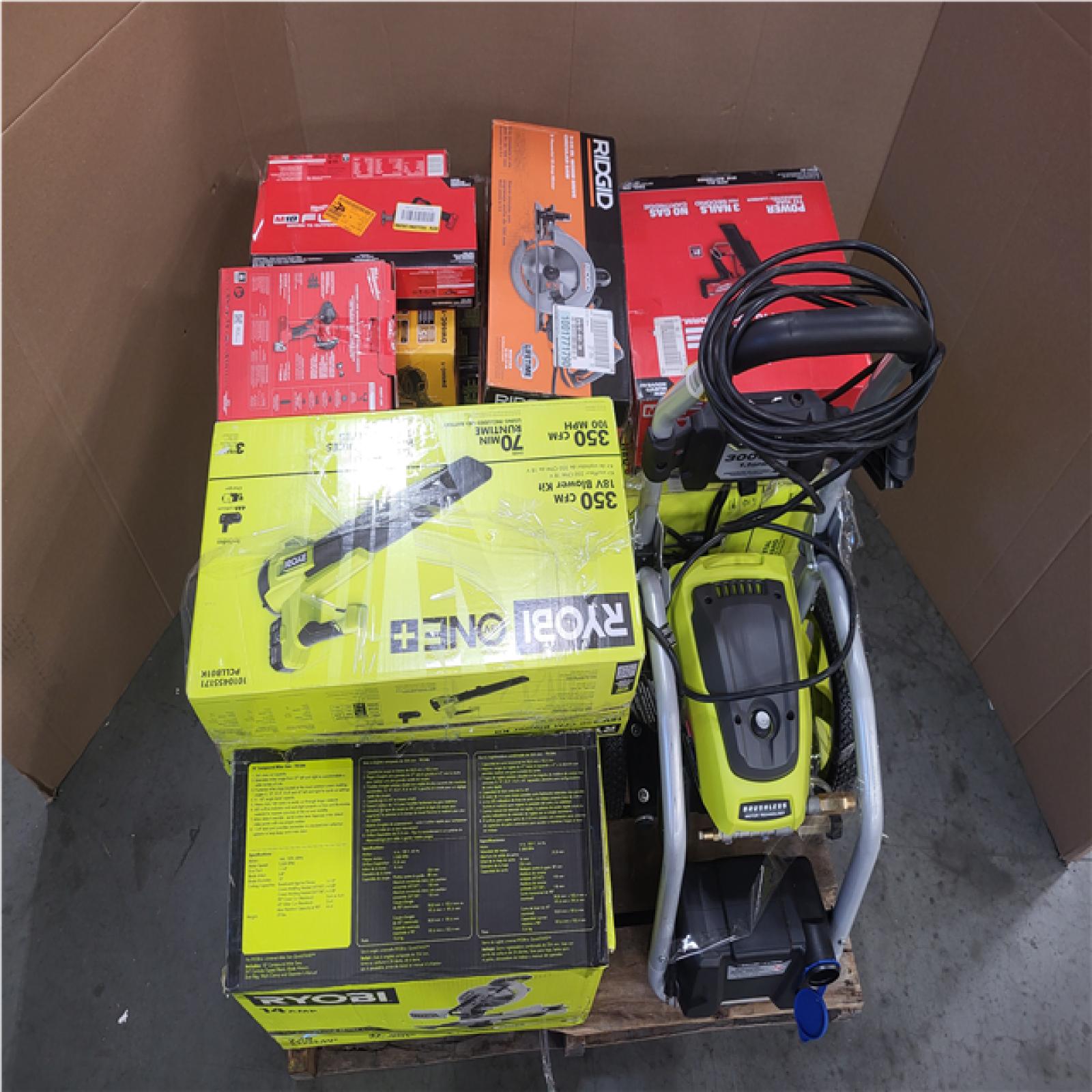 CALIFORNIA AS-IS TOOL PALLET