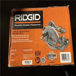NEW! - RIDGID 15 Amp 7-1/4 in. Circular Saw