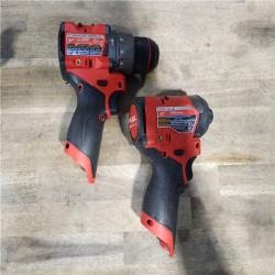 HOUSTON LOCATION - AS-IS Milwaukee 3497-22 12V Brushless Hammer Drill and Impact Driver Combo Kit