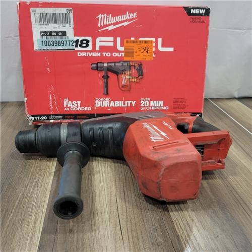 AS-IS MILWAUKEE  M18 FUEL 18V Lithium-Ion Brushless Cordless 1-9/16 in. SDS-Max Rotary Hammer (Tool-Only)