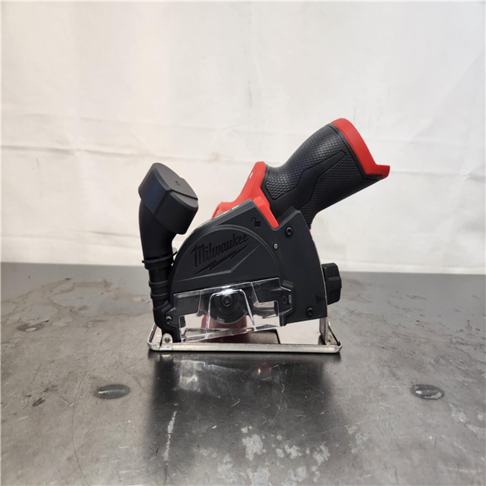 AS-IS- Milwaukee FUEL 12V Lithium-Ion Brushless Cordless 3 in. Cut Off Saw (Tool-Only)