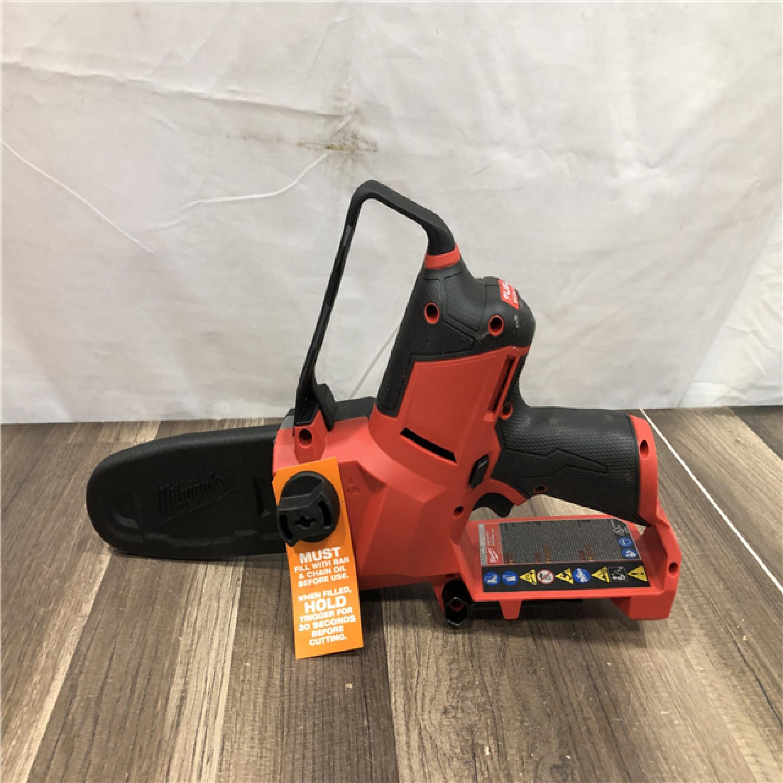 AS-IS Milwaukee FUEL 6 in. 12V Lithium-Ion Brushless Electric Cordless Battery Pruning Saw HATCHET (Tool-Only)