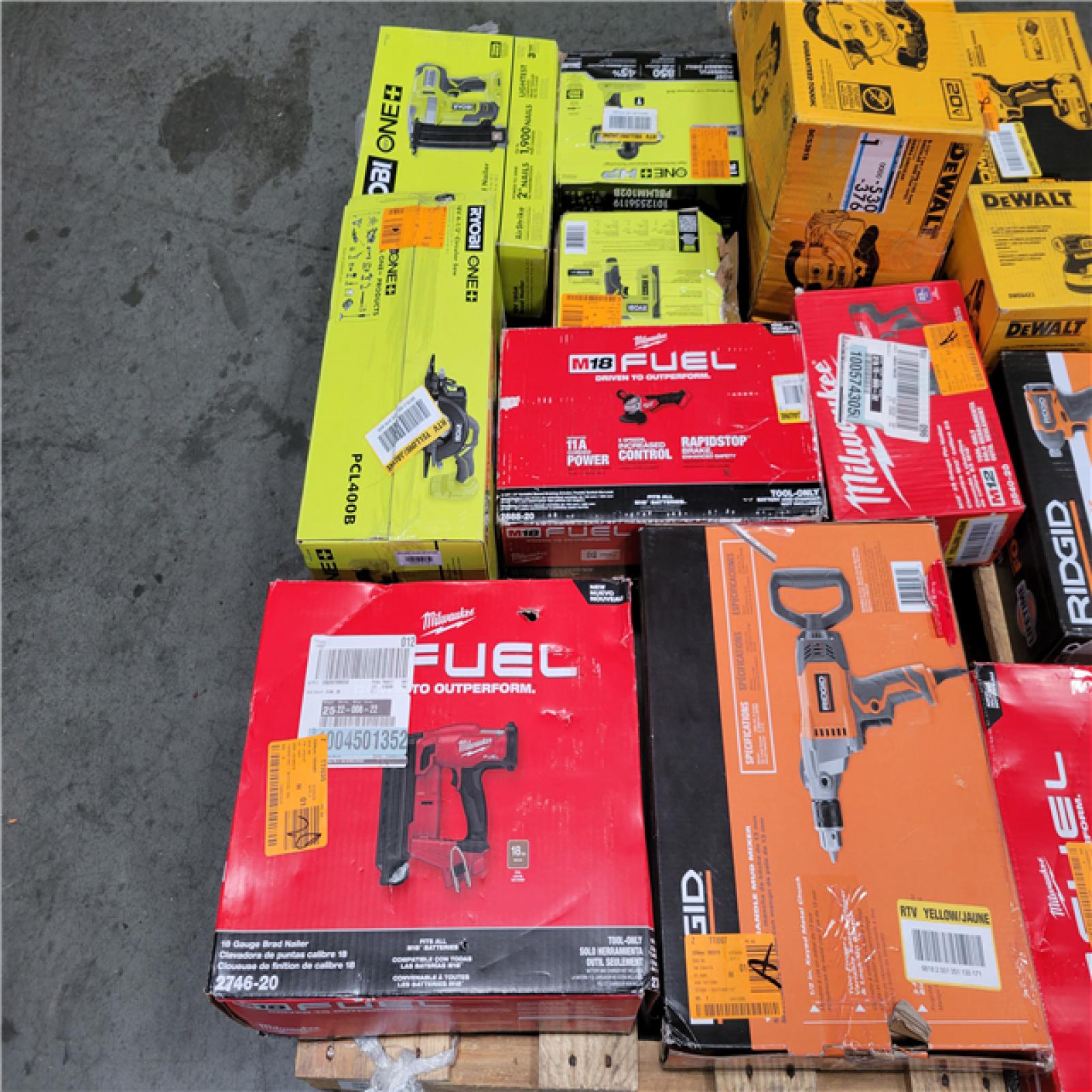 CALIFORNIA AS-IS TOOL PALLET