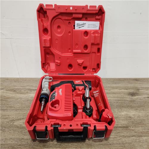 Phoenix Location NEW Milwaukee M12 12-Volt Lithium-Ion Cordless PEX Expansion Tool Kit with (2) 1.5 Ah Batteries, (3) Expansion Heads and Hard Case