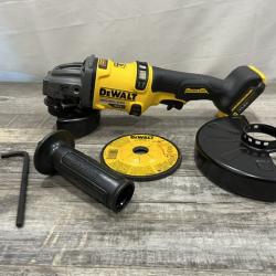 AS-IS DEWALT FLEXVOLT 60V MAX Cordless Brushless 4.5 in. to 6 in. Small Angle Grinder with Kickback Brake (Tool Only)