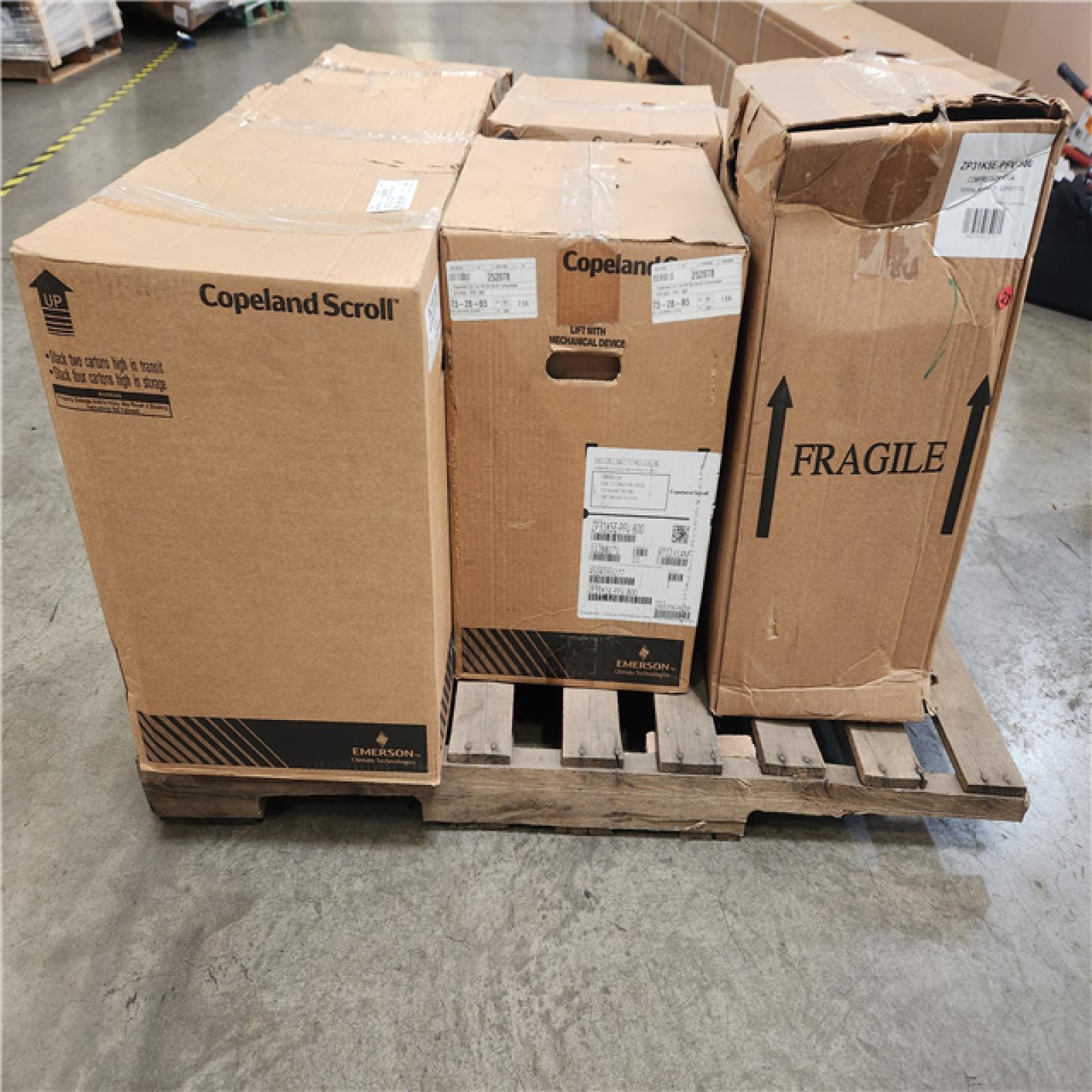 Phoenix NEW EMERSON Copeland Air Compressor Pallet (6-Total)