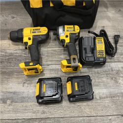 AS-IS DEWALT 20V MAX Cordless Drill/Impact 2 Tool Combo Kit