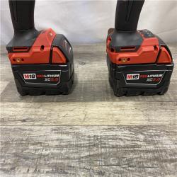 AS-IS Milwaukee FUEL 18V Lithium-Ion Brushless Cordless Hammer Drill and Impact Driver Combo Kit