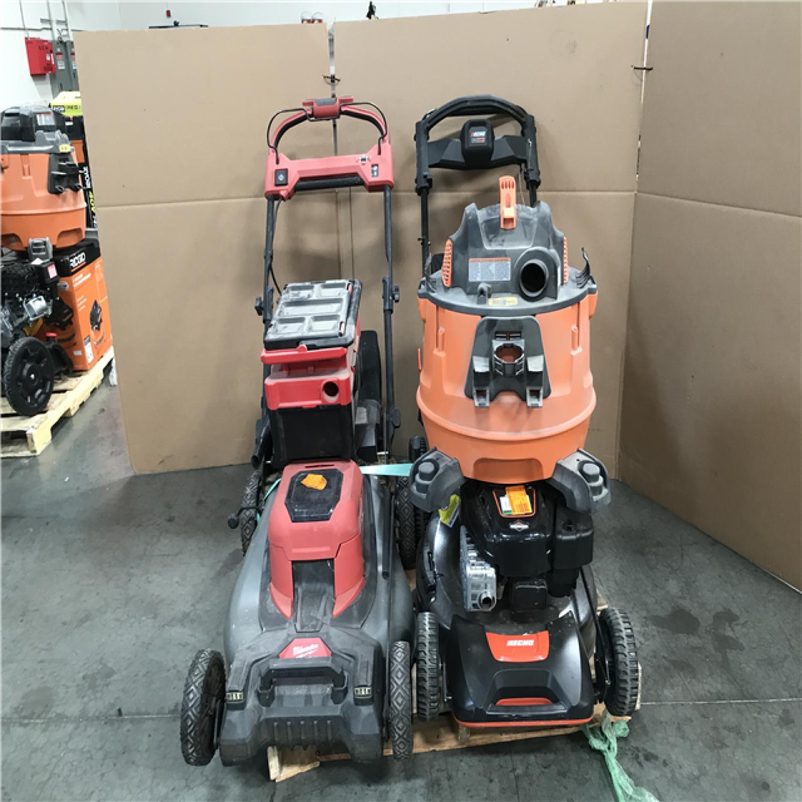 CALIFORNIA AS-IS OUTDOOR POWER EQUIPMENT